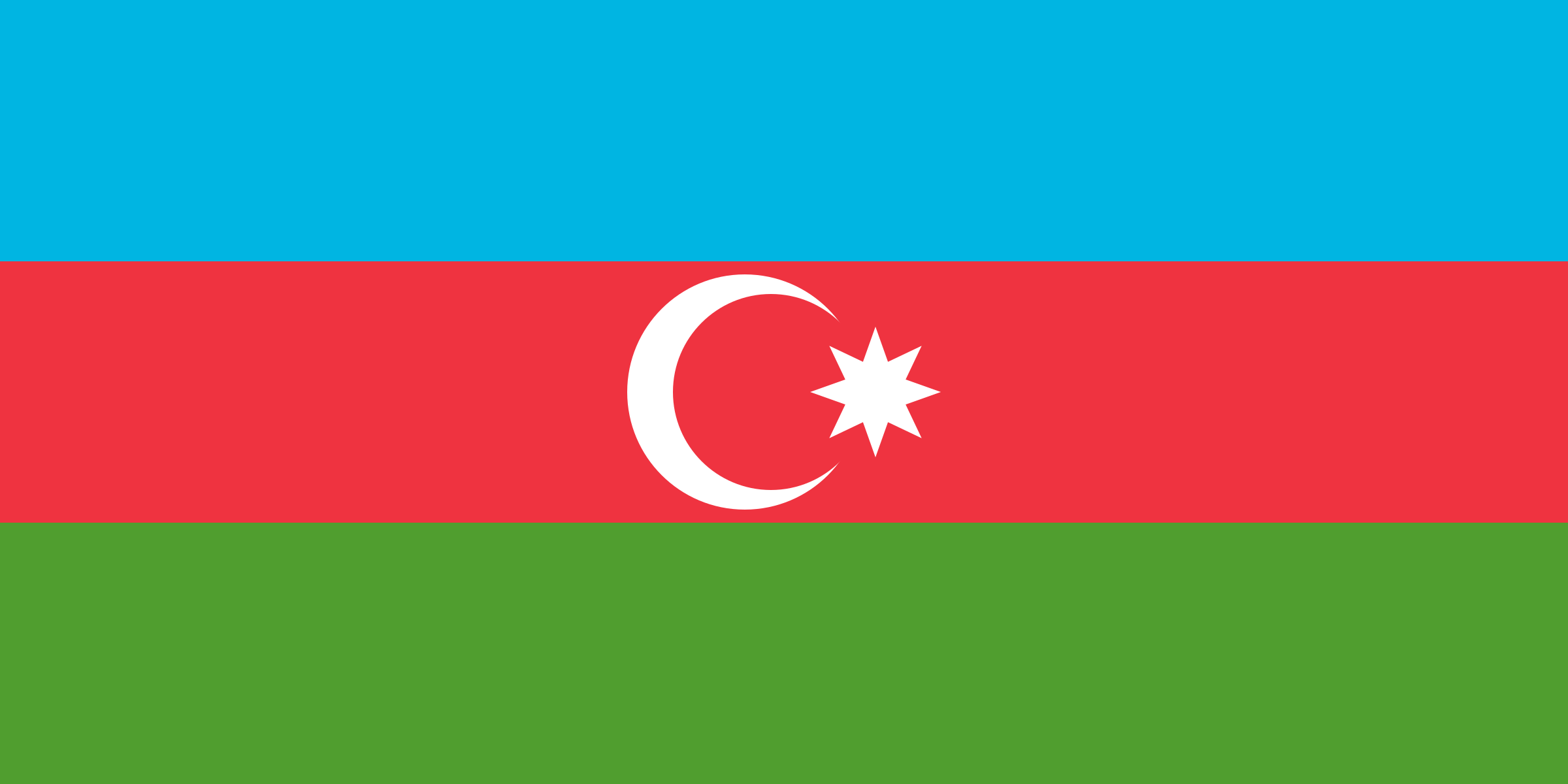Drapeau de l'Azerbaïdjan