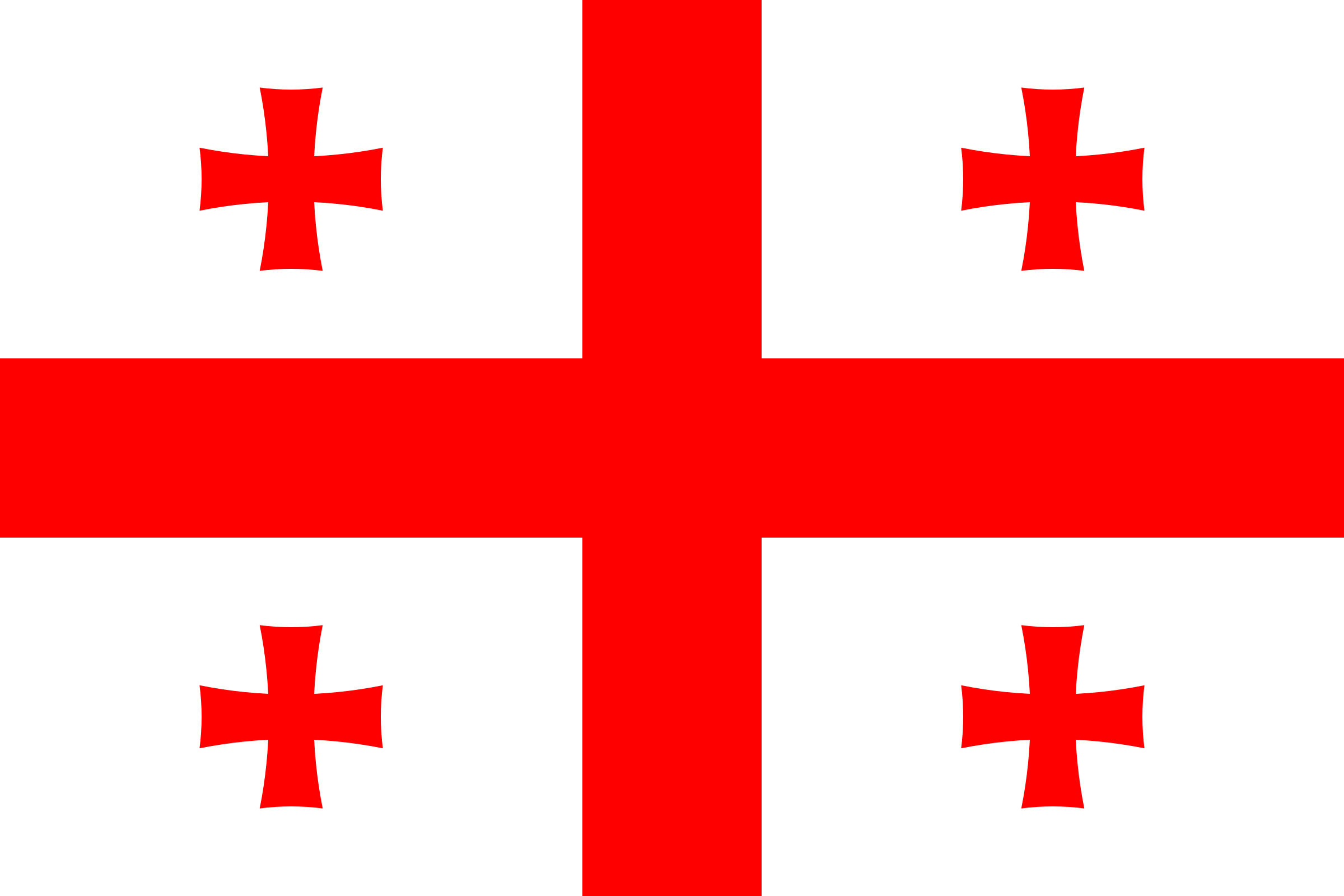 Drapeau de la Géorgie