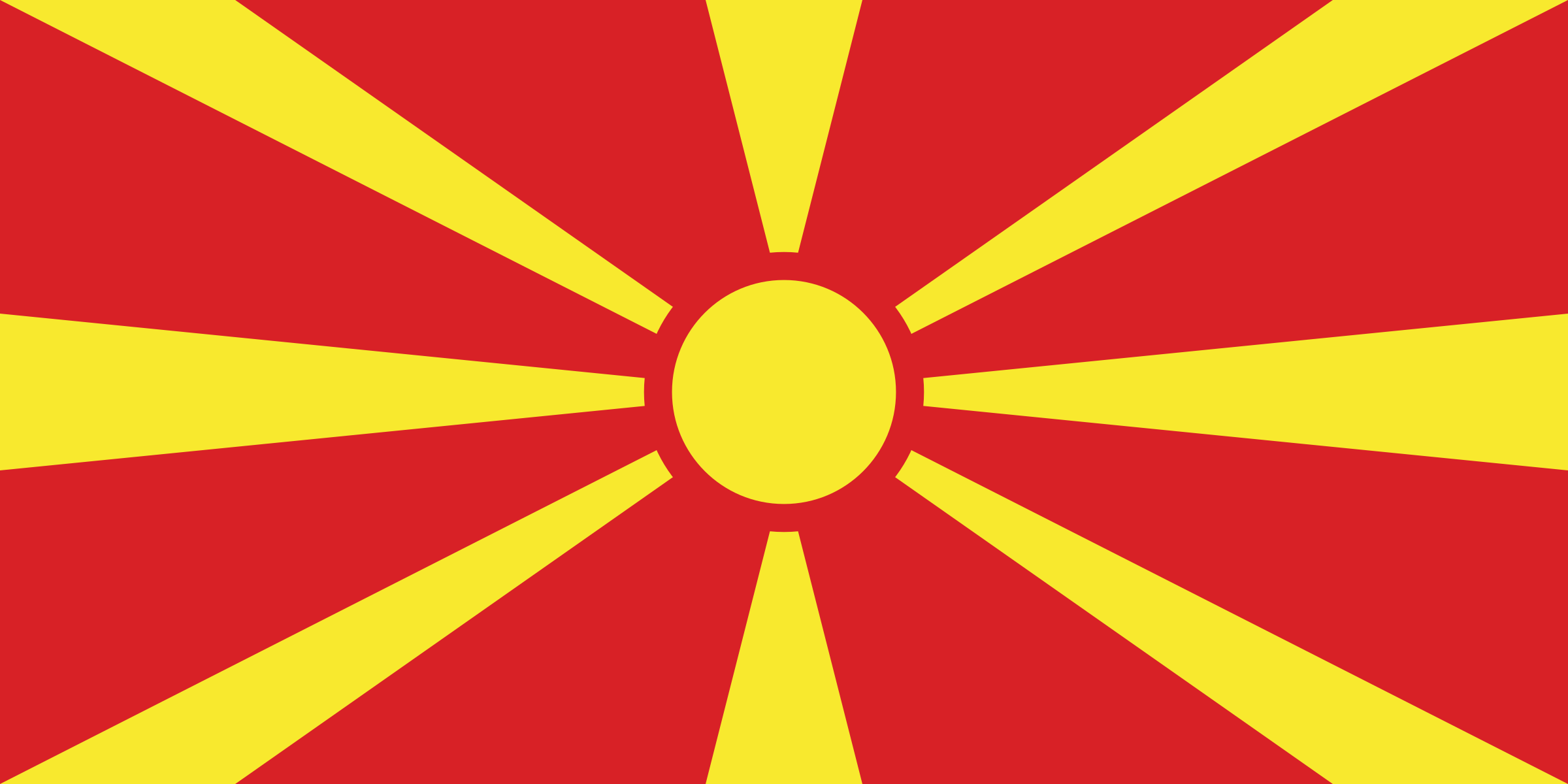 Drapeau de la Macédoine du Nord