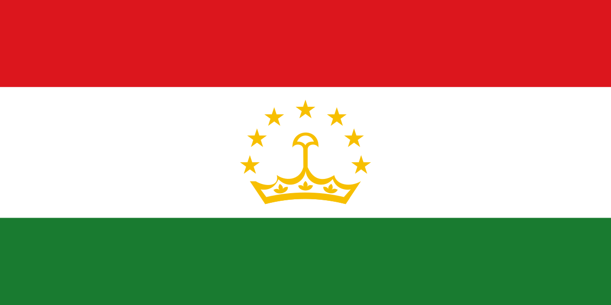 Drapeau du Tadjikistan