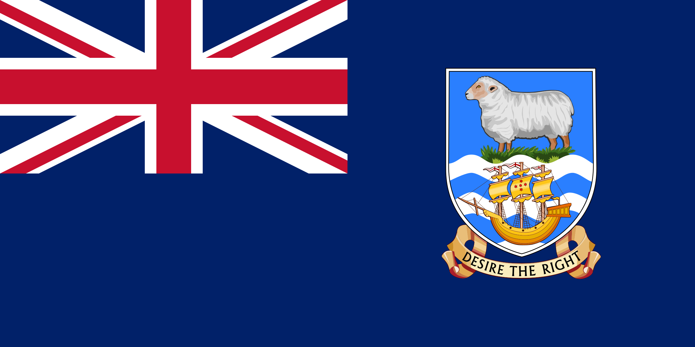 Drapeau des îles Malouines
