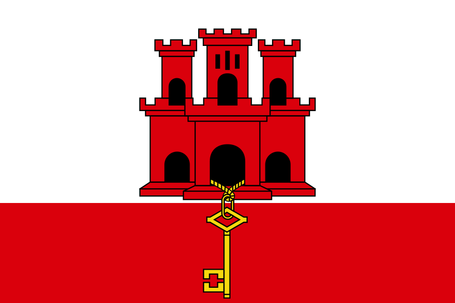 Drapeau gibraltar