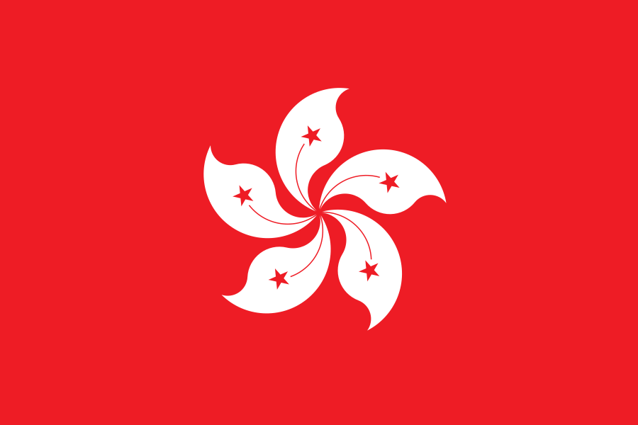Drapeau régional à la bauhinia
