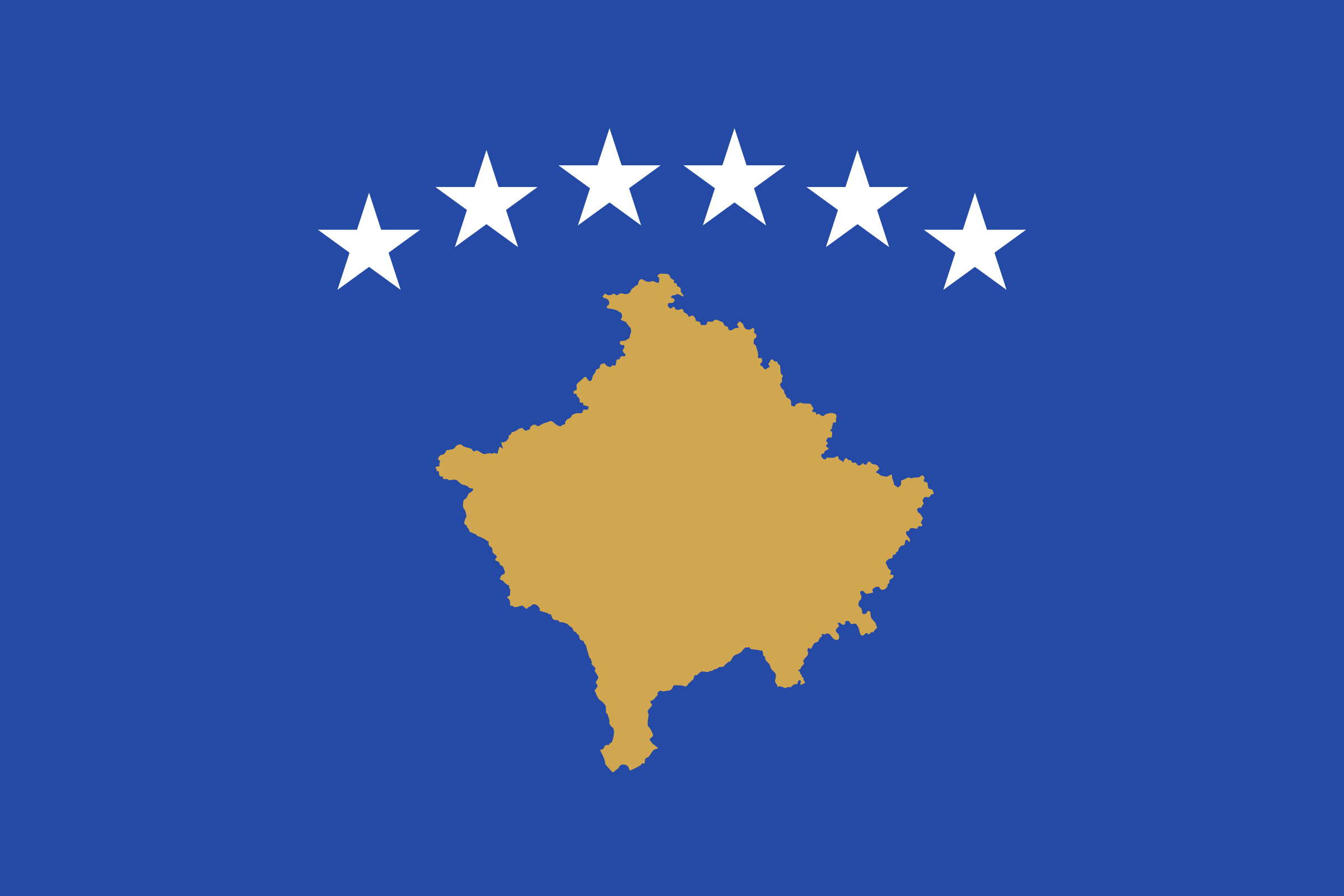 Drapeau kosovo