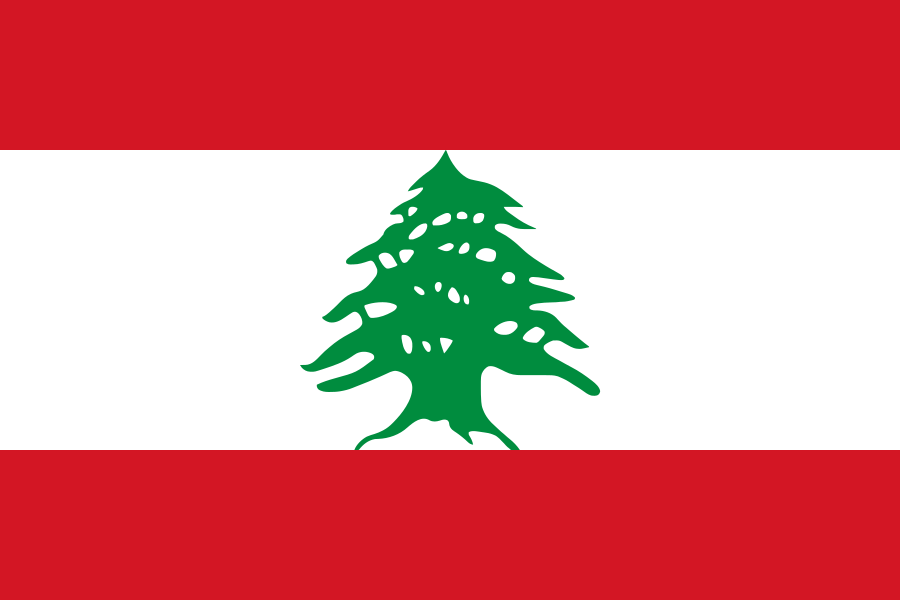 Drapeau national au cèdre