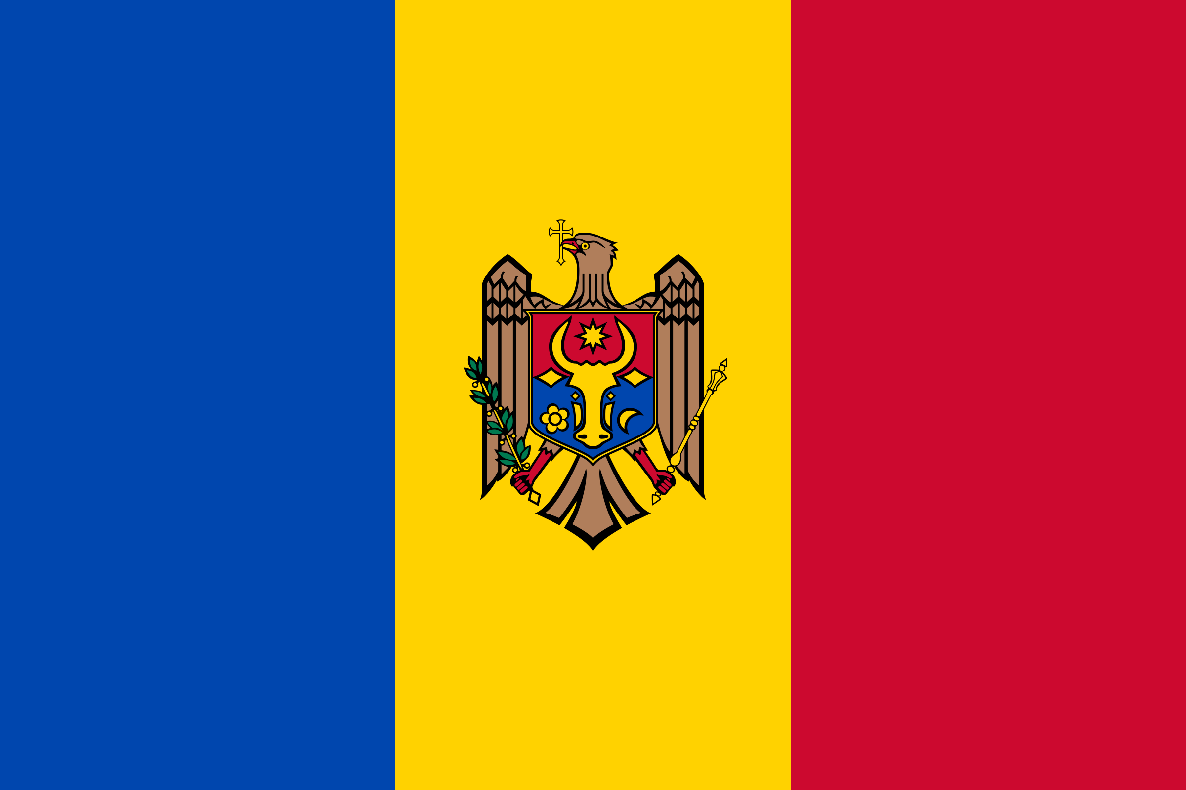 Drapeau moldavie