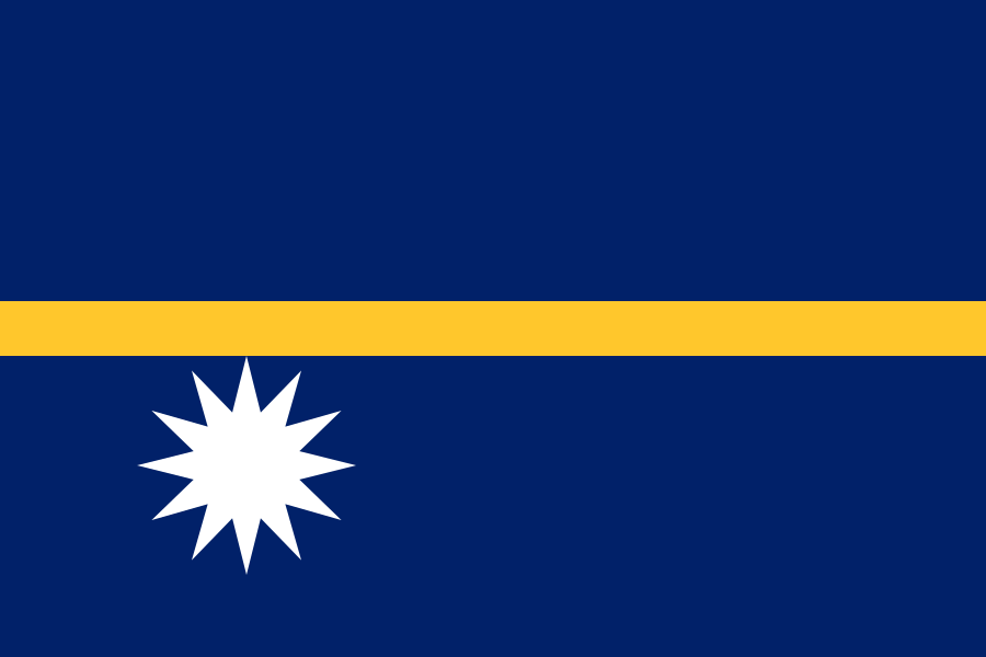 Drapeau nauru