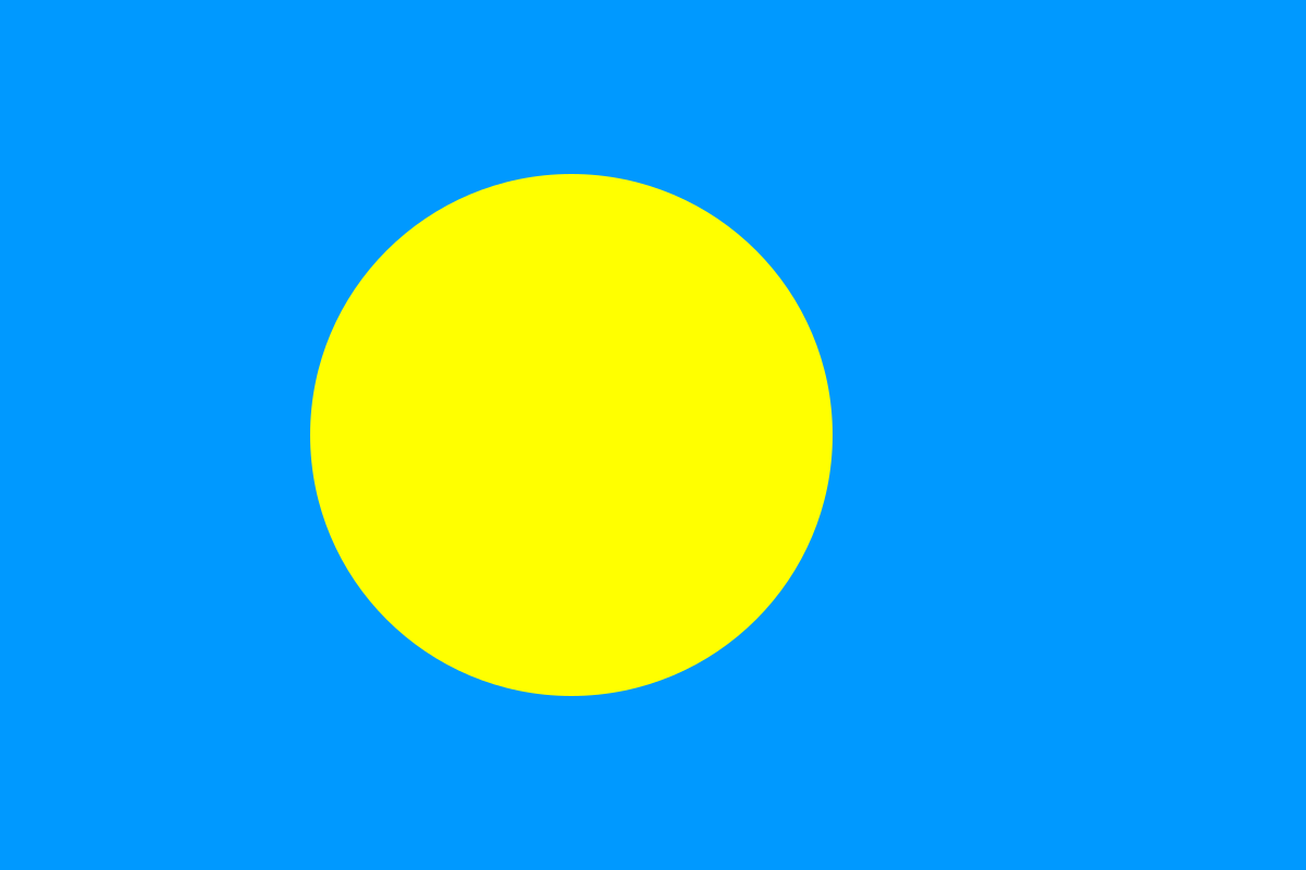 Drapeau : Palaos