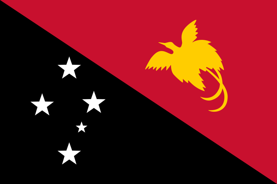 Drapeau papouasie nouvelle guinee