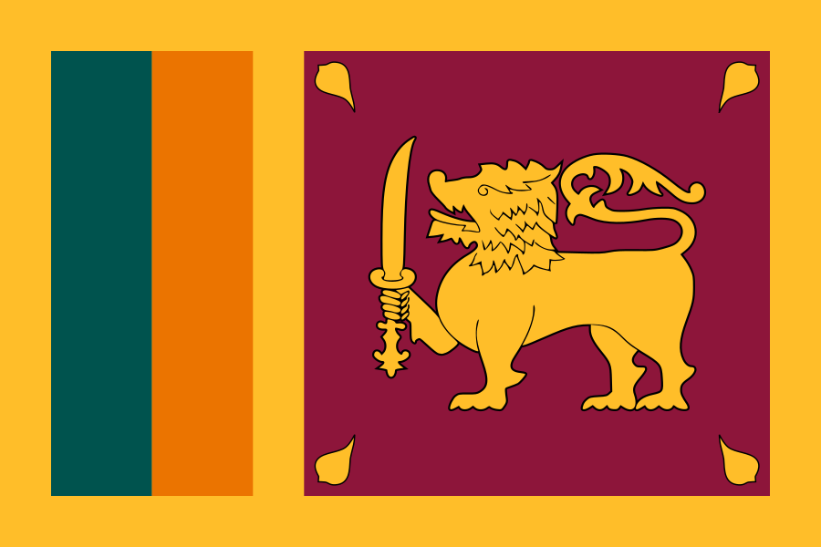 Drapeau sri lanka