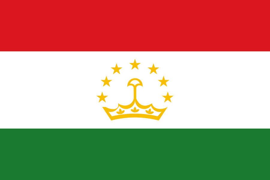 Drapeau tadjikistan