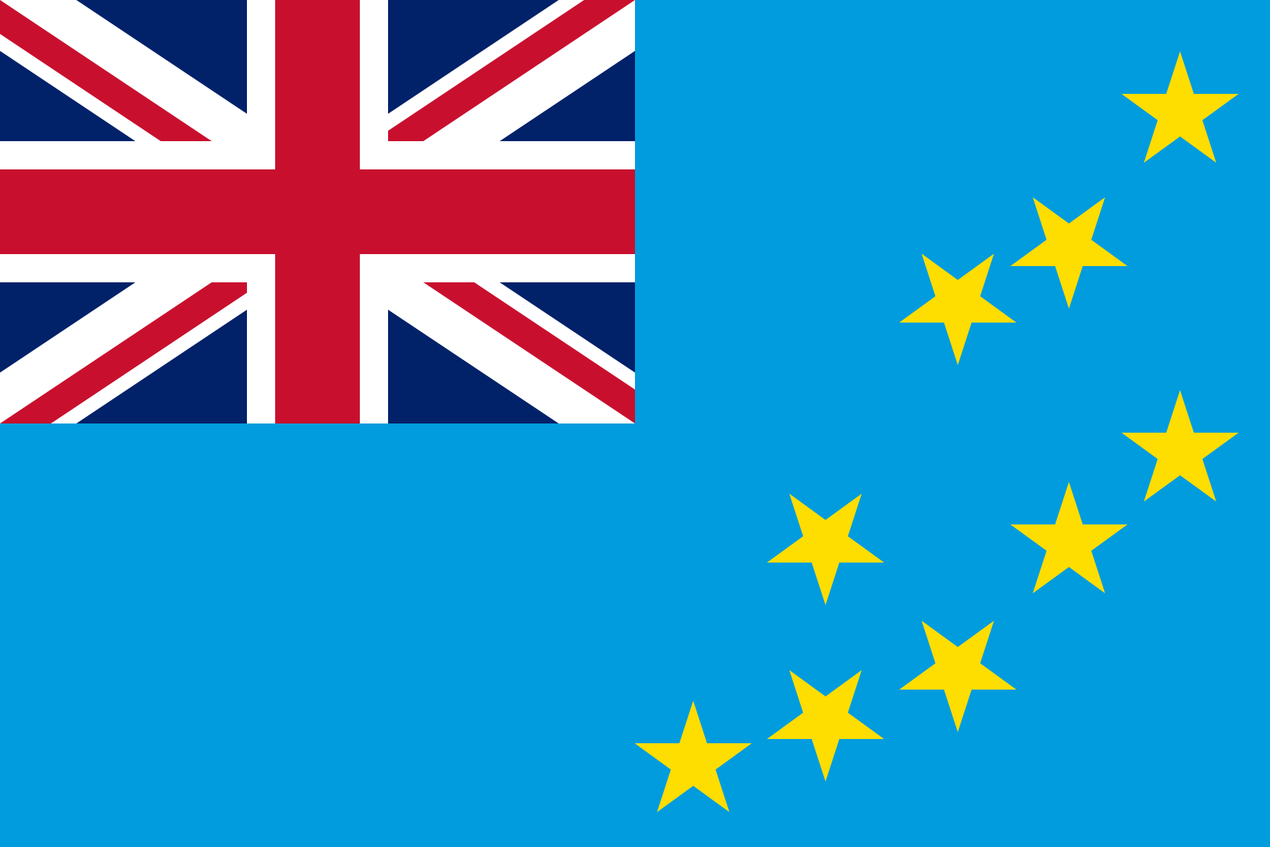 Drapeau : Tuvalu
