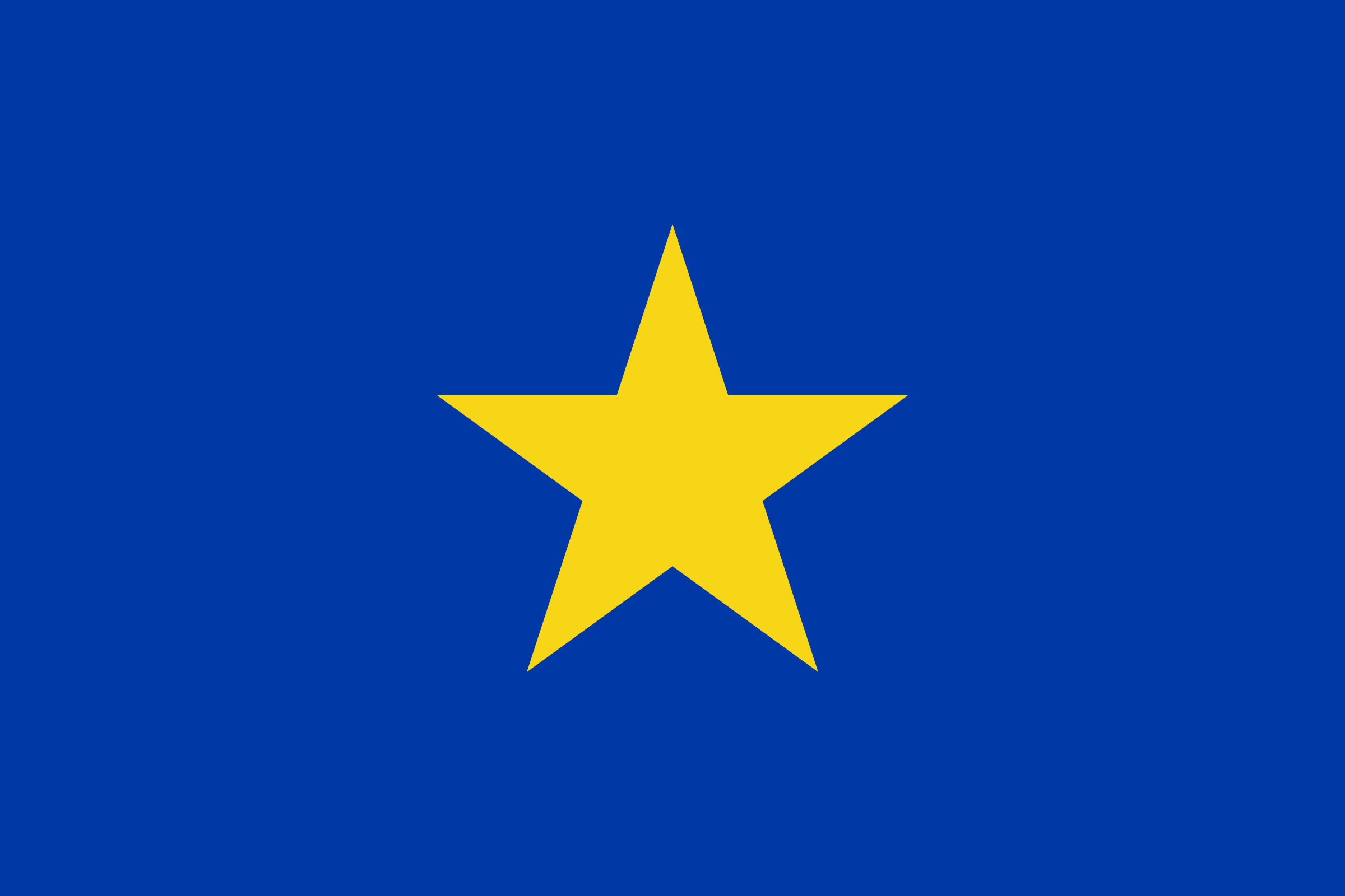 Drapeau de l'État indépendant du Congo et du Congo belge