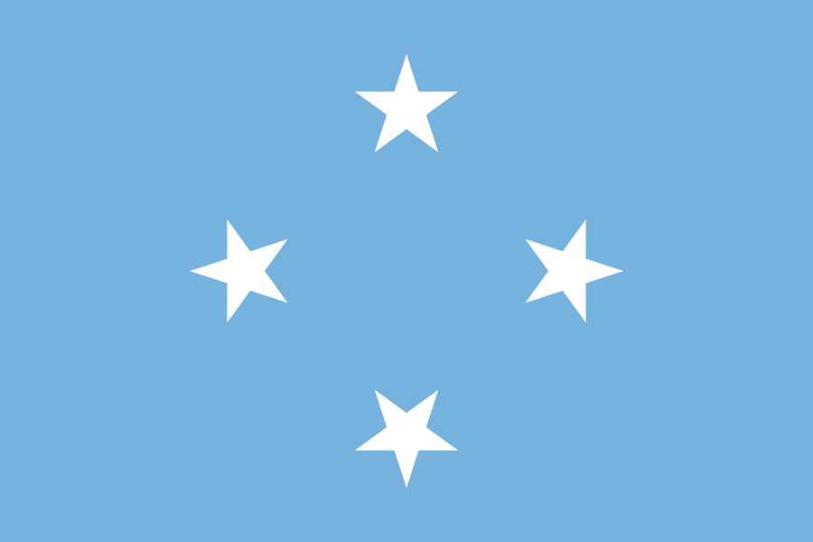 Drapeau national à quatre étoiles
