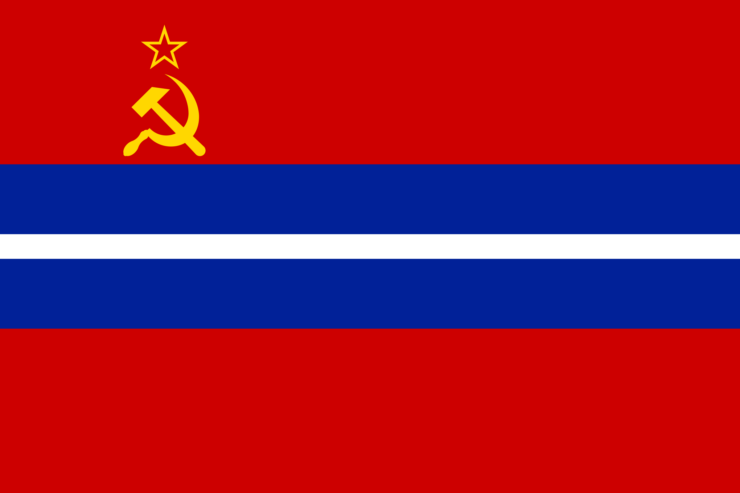 Drapeau de la RSS kirghize