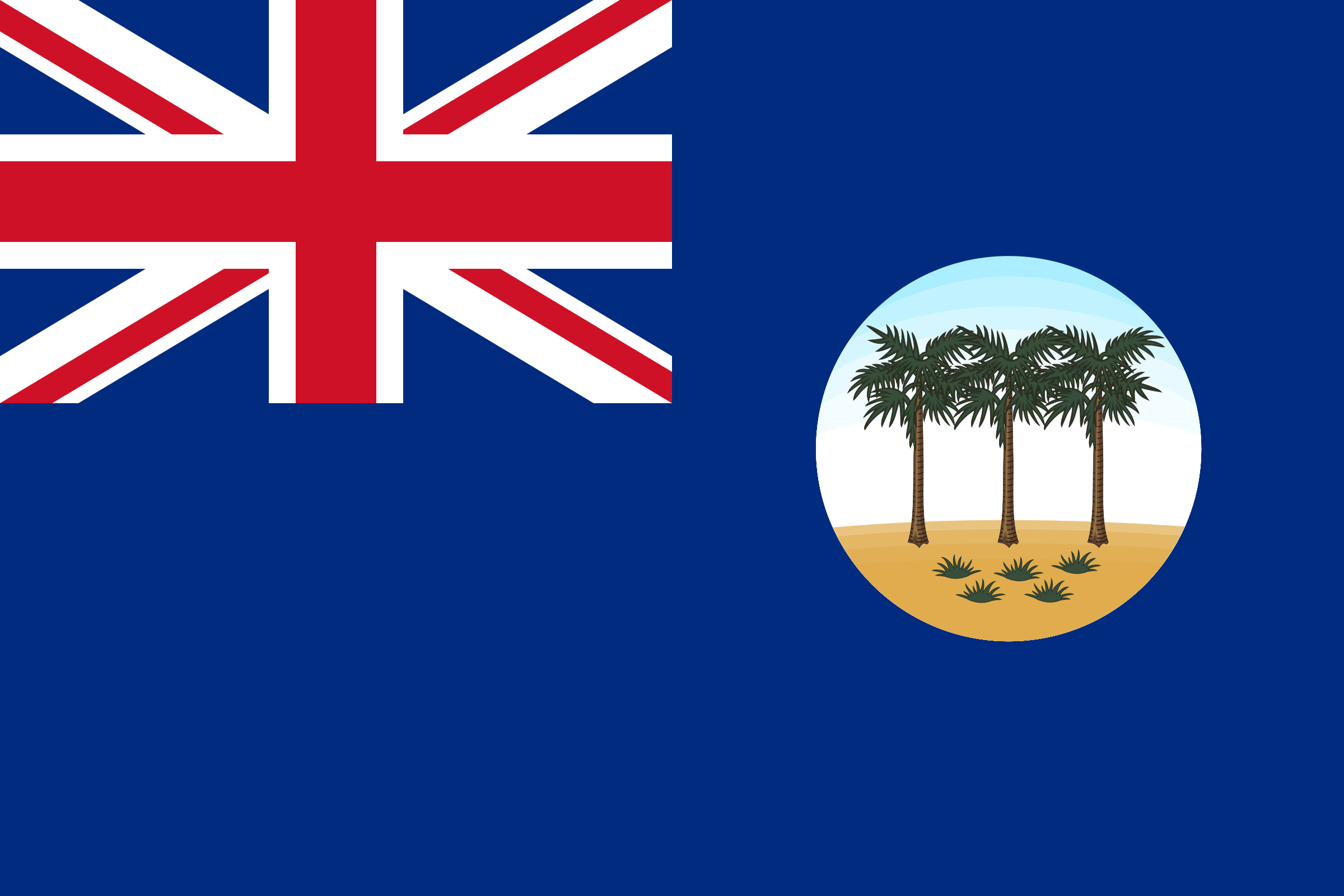 Drapeaux de la période d'administration néo-zélandaise