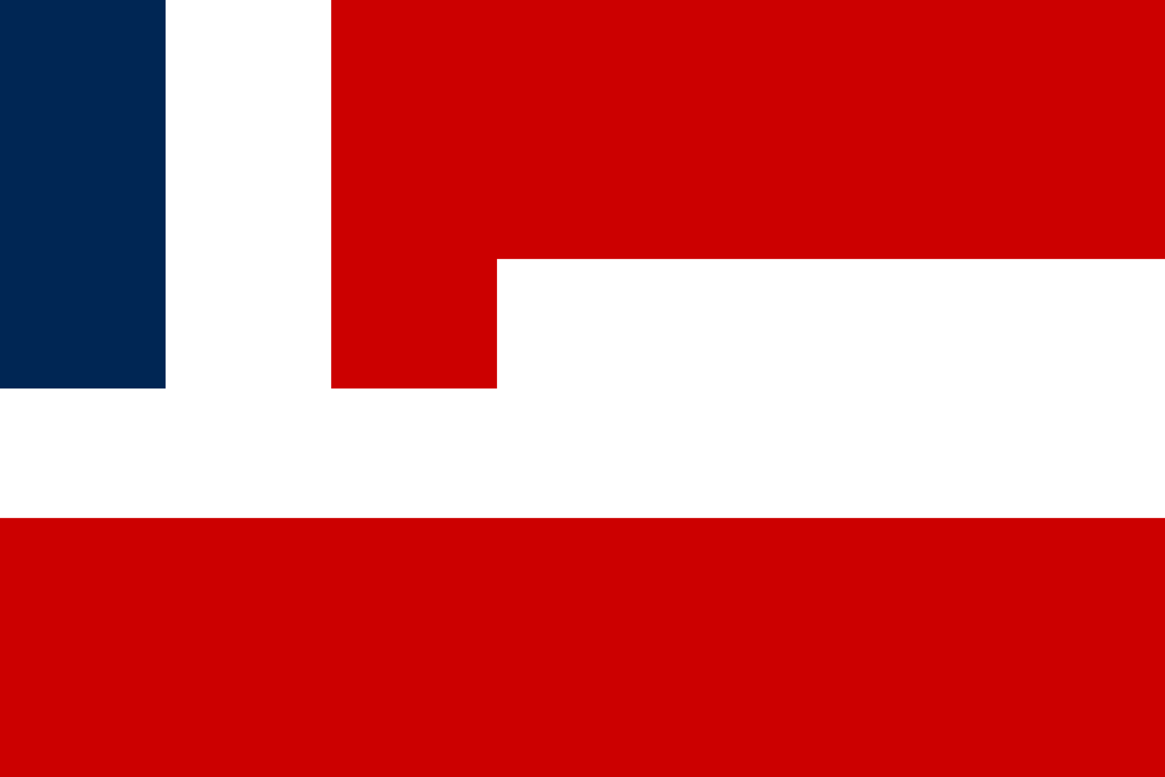 Drapeau du protectorat français à Tahiti