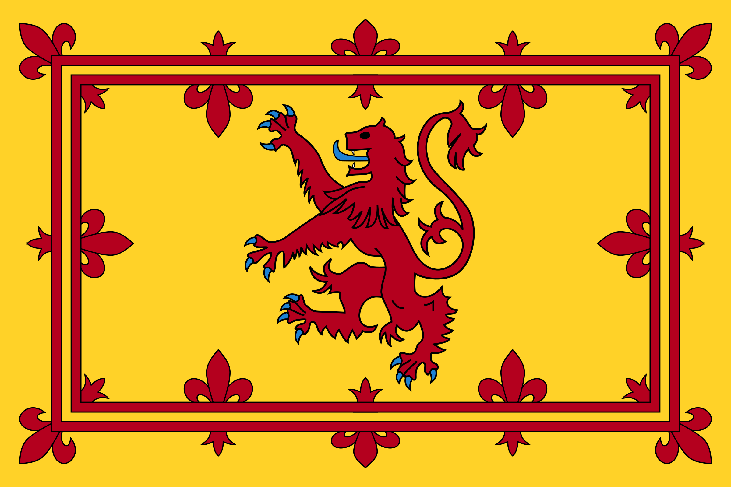 Bannière royale d'Écosse