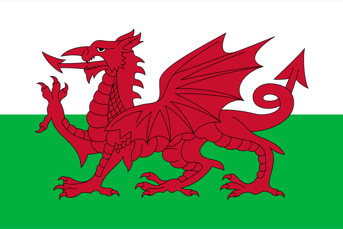 Drapeau de Pays de Galles