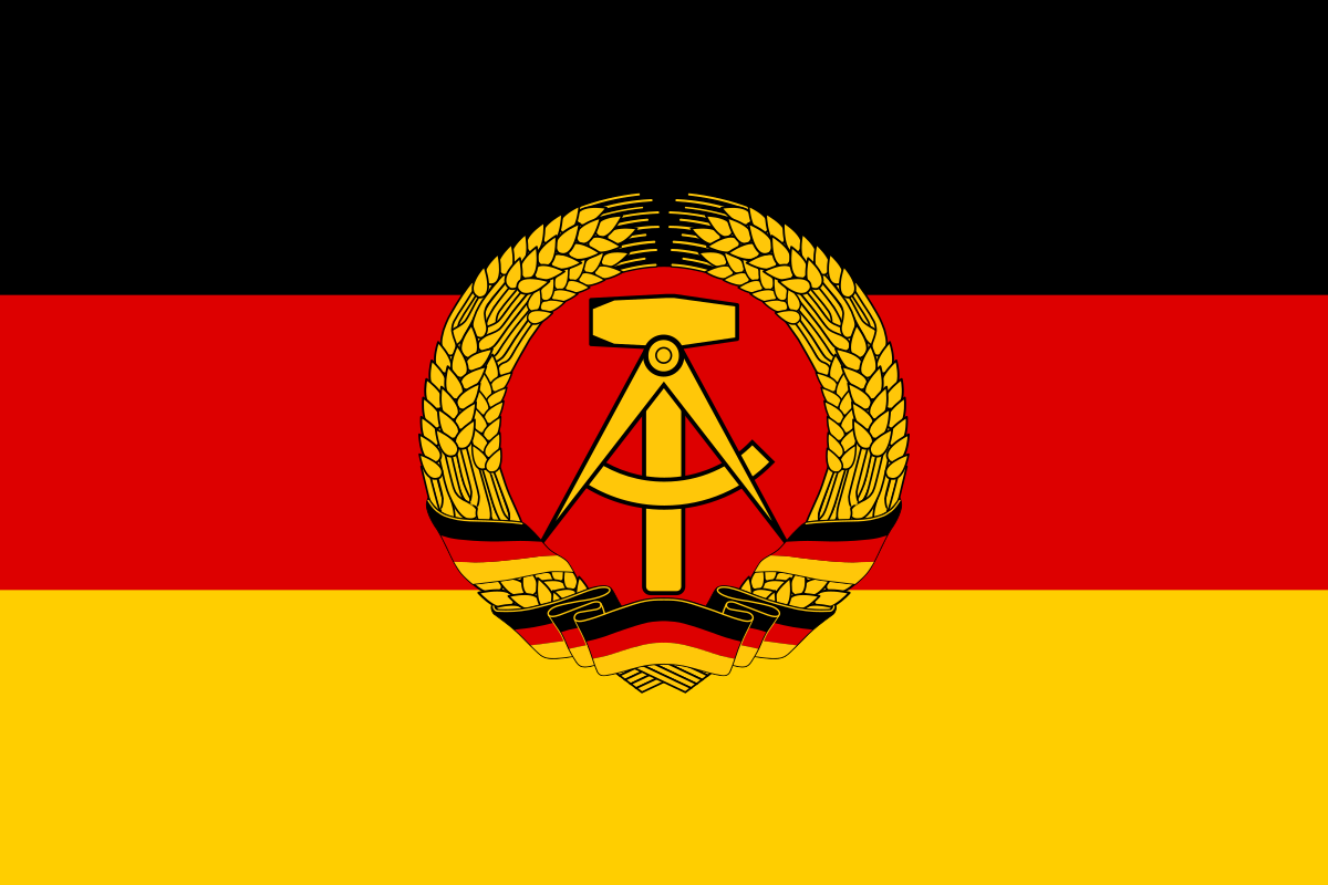 Drapeau de la République démocratique allemande